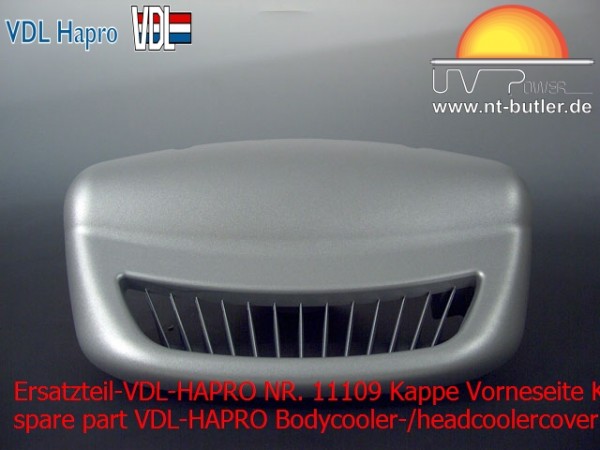 Ersatzteil-VDL-HAPRO NR. 11109 Kappe Vorneseite Körper-/Kopflüfter