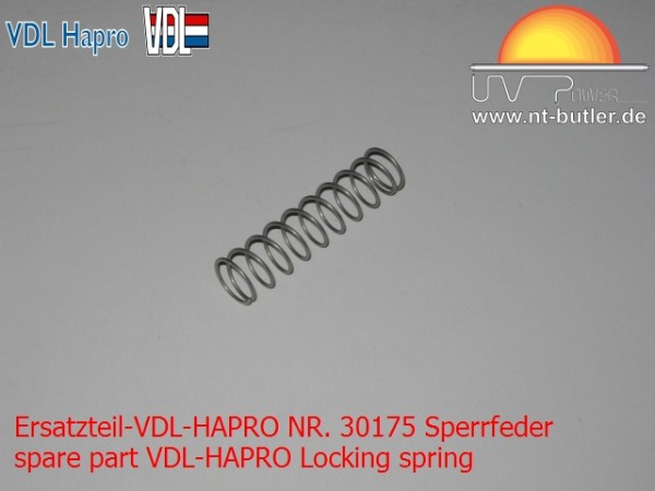 Ersatzteil-VDL-HAPRO NR. 30175 Sperrfeder