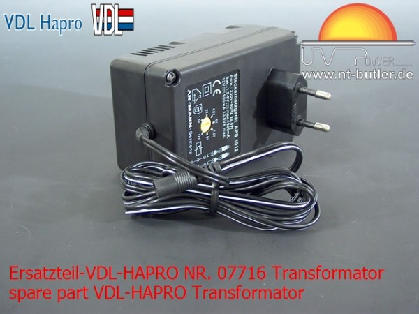 Ersatzteil-VDL-HAPRO NR. 07716 Transformator