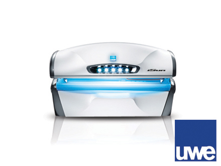 UV-Kit ID-1574: uwe iSun XTT 160/100 mit Powerspot Schulterbräuner