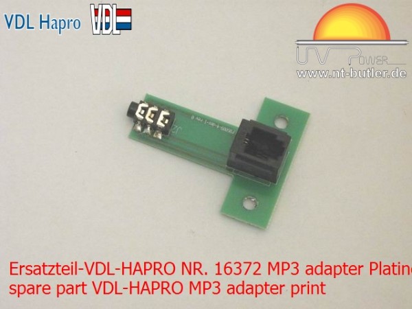 Ersatzteil-VDL-HAPRO NR. 16372 MP3 adapter Platine