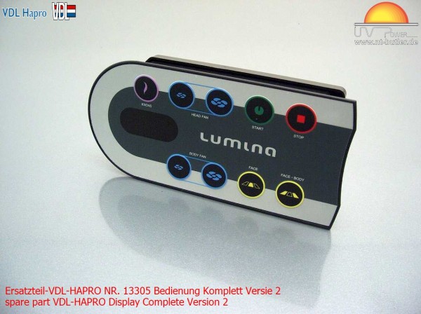 Ersatzteil-VDL-HAPRO NR. 13305 Bedienung Komplett Versie 2