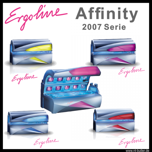 UV-Kit ID-1136: Ergoline Affinity 800 Twin Power o. Shoulder Tan