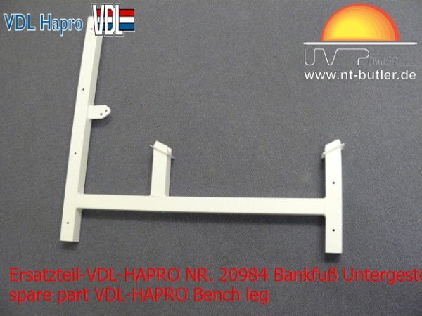 Ersatzteil-VDL-HAPRO NR. 20984 Bankfuß Untergestell