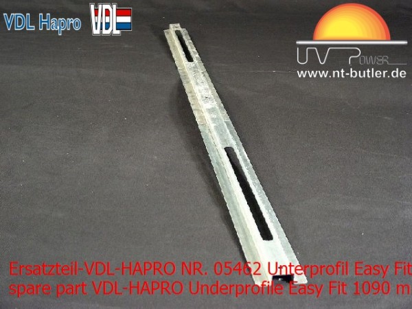 Ersatzteil-VDL-HAPRO NR. 05462 Unterprofil Easy Fit 1090 mm