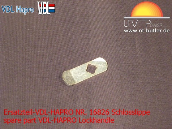 Ersatzteil-VDL-HAPRO NR. 16826 Schlosslippe
