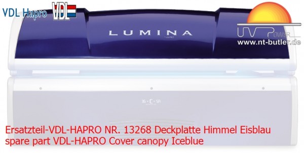 Ersatzteil-VDL-HAPRO NR. 13268 Deckplatte Himmel Eisblau