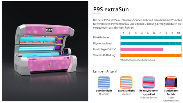 UV-Kit ID-1579: KBL megaSun P9S extraSUN