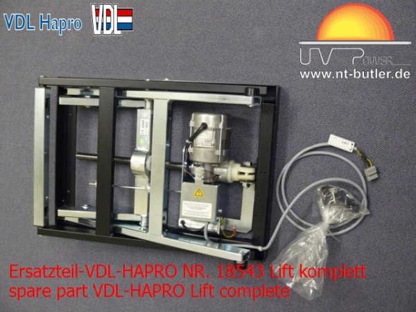 Ersatzteil-VDL-HAPRO NR. 18543 Lift komplett