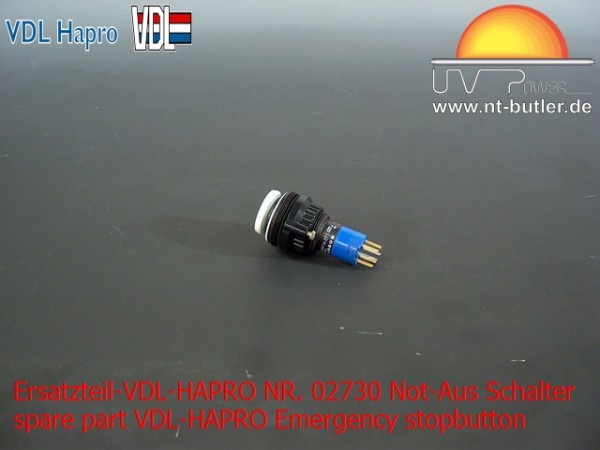 Ersatzteil-VDL-HAPRO NR. 02730 Not-Aus Schalter