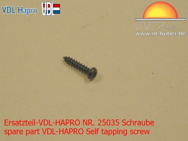Ersatzteil-VDL-HAPRO NR. 25035 Schraube