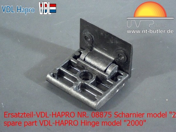 Ersatzteil-VDL-HAPRO NR. 08875 Scharnier model "2000"