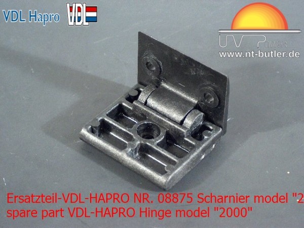 Ersatzteil-VDL-HAPRO NR. 08875 Scharnier model "2000"