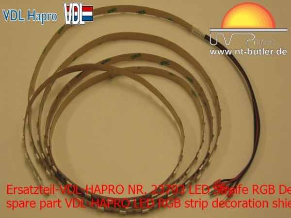 Ersatzteil-VDL-HAPRO NR. 23793 LED Streife RGB Dekorabdeckung L=2000mm