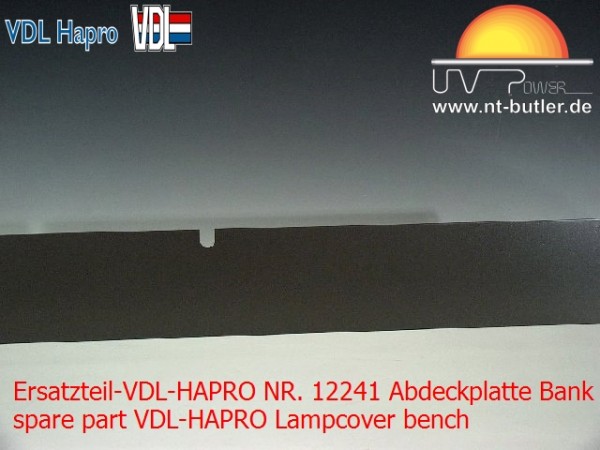 Ersatzteil-VDL-HAPRO NR. 12241 Abdeckplatte Bank