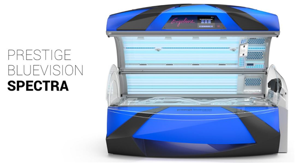 ID-1573: Solarium Ergoline Prestige Bluevision SPECTRA Dynamic Performance