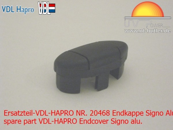 Ersatzteil-VDL-HAPRO NR. 20468 Endkappe Signo Alu.