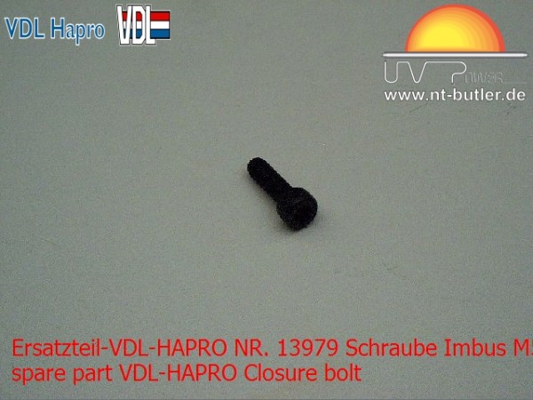 Ersatzteil-VDL-HAPRO NR. 13979 Schraube Imbus M5*16