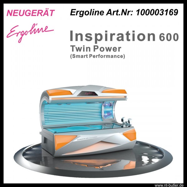 UV-Kit ID-1521: Solarium Art.100003169 Ergoline Inspiration 600 Twin Power Smart Performance