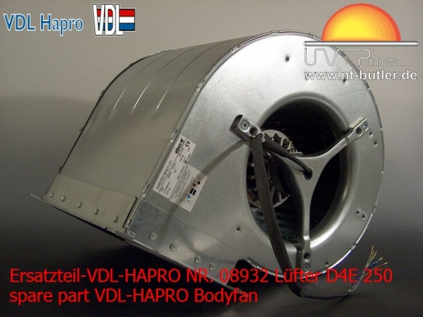 Ersatzteil-VDL-HAPRO NR. 08932 Lüfter D4E 250
