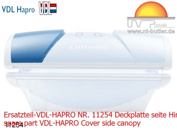 Ersatzteil-VDL-HAPRO NR. 11254 Deckplatte seite Himmel