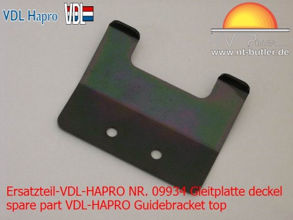 Ersatzteil-VDL-HAPRO NR. 09934 Gleitplatte deckel