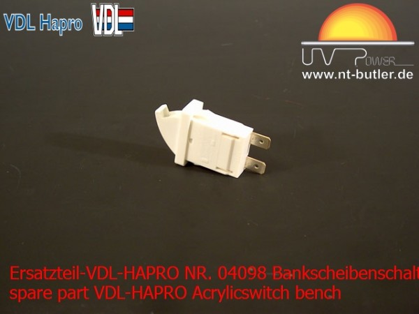 Ersatzteil-VDL-HAPRO NR. 04098 Bankscheibenschalter