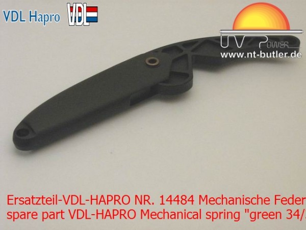 Ersatzteil-VDL-HAPRO NR. 14484 Mechanische Feder "grün 34/37 N"