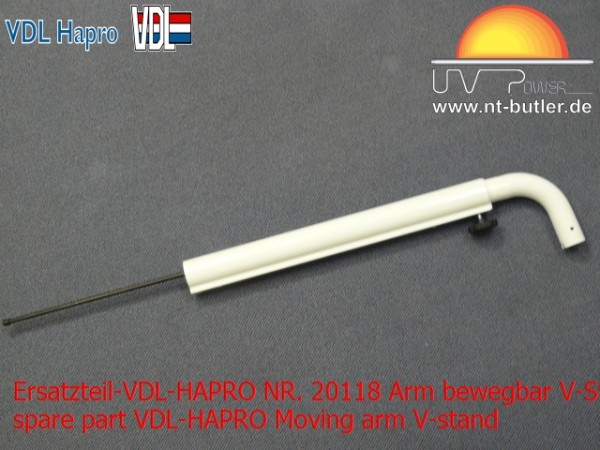 Ersatzteil-VDL-HAPRO NR. 20118 Arm bewegbar V-Stativ