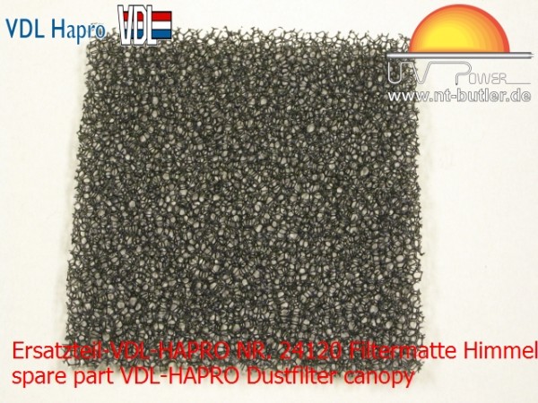 Ersatzteil-VDL-HAPRO NR. 24120 Filtermatte Himmel