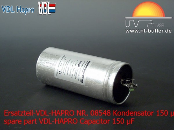Ersatzteil-VDL-HAPRO NR. 08548 Kondensator 150 µF
