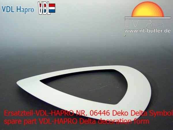 Ersatzteil-VDL-HAPRO NR. 06446 Deko Delta Symbol