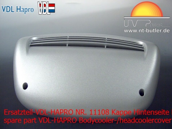 Ersatzteil-VDL-HAPRO NR. 11108 Kappe Hintenseite Körper-/Kopflüfter