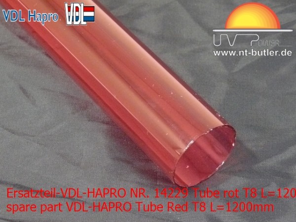 Ersatzteil-VDL-HAPRO NR. 14229 Tube rot T8 L=1200mm