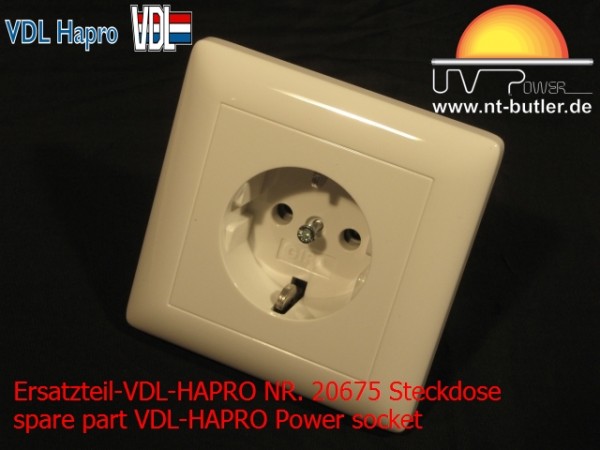 Ersatzteil-VDL-HAPRO NR. 20675 Steckdose