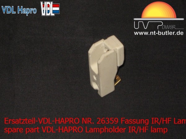 Ersatzteil-VDL-HAPRO NR. 26359 Fassung IR/HF Lampe