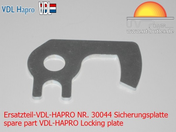 Ersatzteil-VDL-HAPRO NR. 30044 Sicherungsplatte