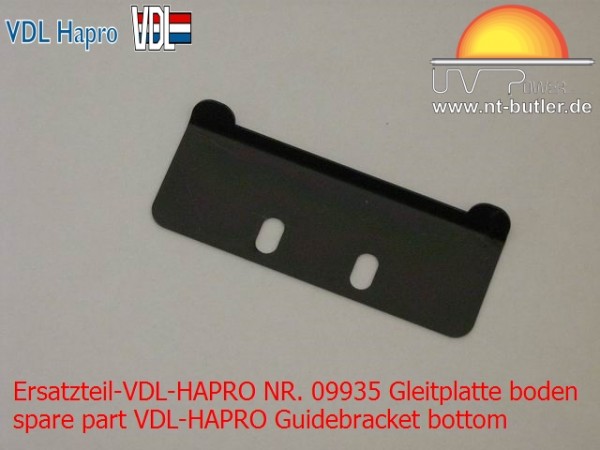 Ersatzteil-VDL-HAPRO NR. 09935 Gleitplatte boden