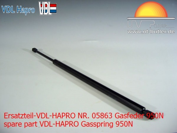 Ersatzteil-VDL-HAPRO NR. 05863 Gasfeder 950N