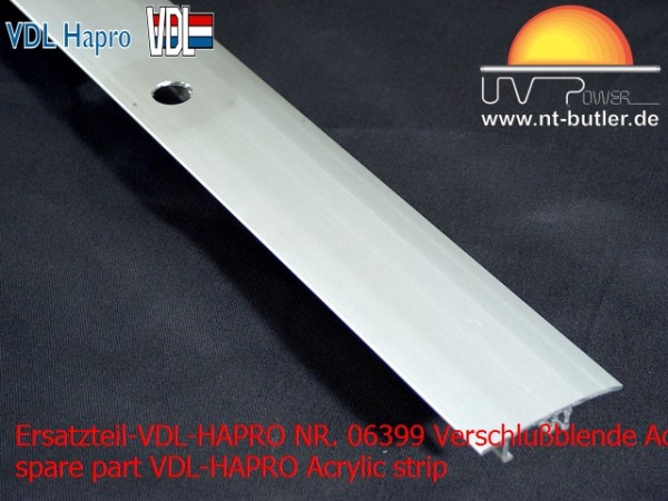 Ersatzteil-VDL-HAPRO NR. 06399 Verschlußblende Acrylscheibe Bank