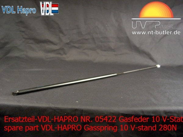 Ersatzteil-VDL-HAPRO NR. 05422 Gasfeder 10 V-Stativ 280N