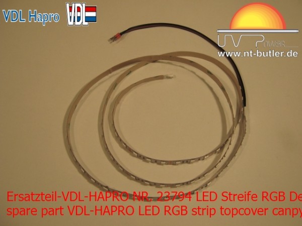 Ersatzteil-VDL-HAPRO NR. 23794 LED Streife RGB Deckplatte Himmel L=1500mm