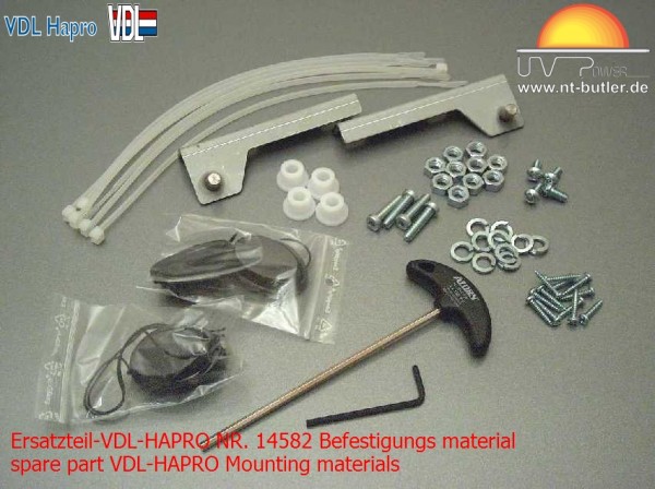 Ersatzteil-VDL-HAPRO NR. 14582 Befestigungs material