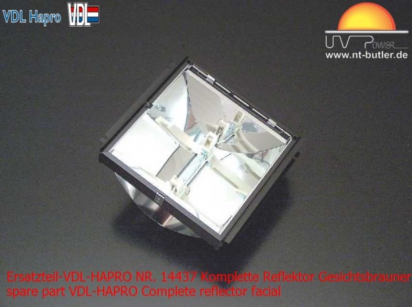Ersatzteil-VDL-HAPRO NR. 14437 Komplette Reflektor Gesichtsbrauner