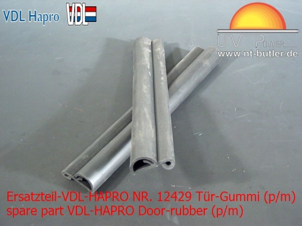 Ersatzteil-VDL-HAPRO NR. 12429 Tür-Gummi (p/m)