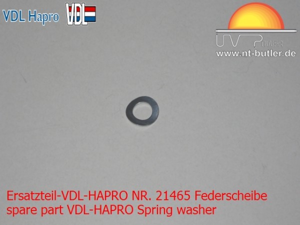 Ersatzteil-VDL-HAPRO NR. 21465 Federscheibe