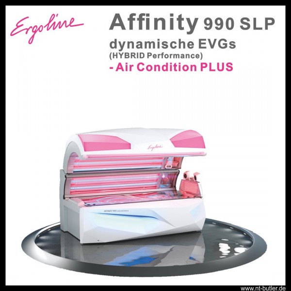 ID-1531: Solarium ERGOLINE Affinity SLP 990 HYBRID PERFORMANCE ohne SB