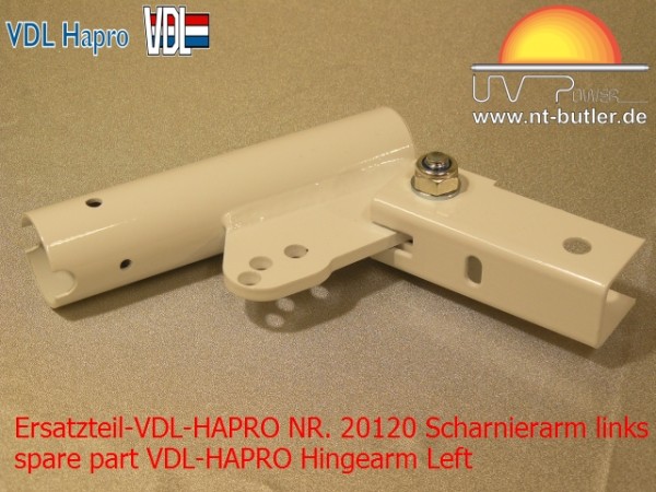 Ersatzteil-VDL-HAPRO NR. 20120 Scharnierarm links