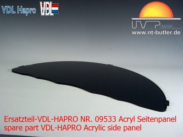 Ersatzteil-VDL-HAPRO NR. 09533 Acryl Seitenpanel