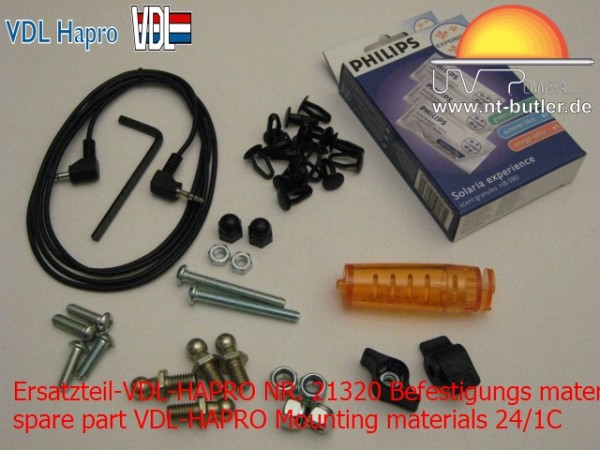 Ersatzteil-VDL-HAPRO NR. 21320 Befestigungs material 24/1C